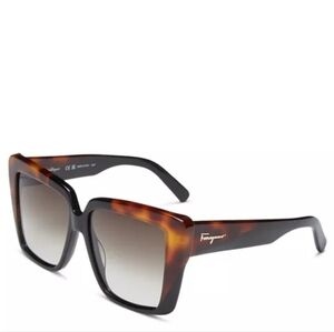 Salvatore Ferragamo SF1060s Brown Tortoise Sunglasses 55mm